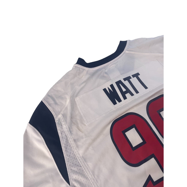 Mens Nike Houston Texans JJ Watt #99 White Away Jersey SIZE XL