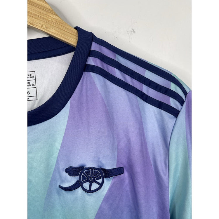 Adidas Arsenal 2024 Third Jersey Men’s Slim Fit #53 Emirates Purple Team Sz XL