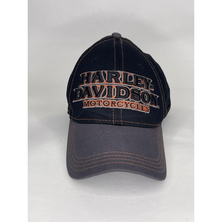 Harley-Davidson Black Men's Legendary Motorcycles 39THIRTY Baseball Cap S/M