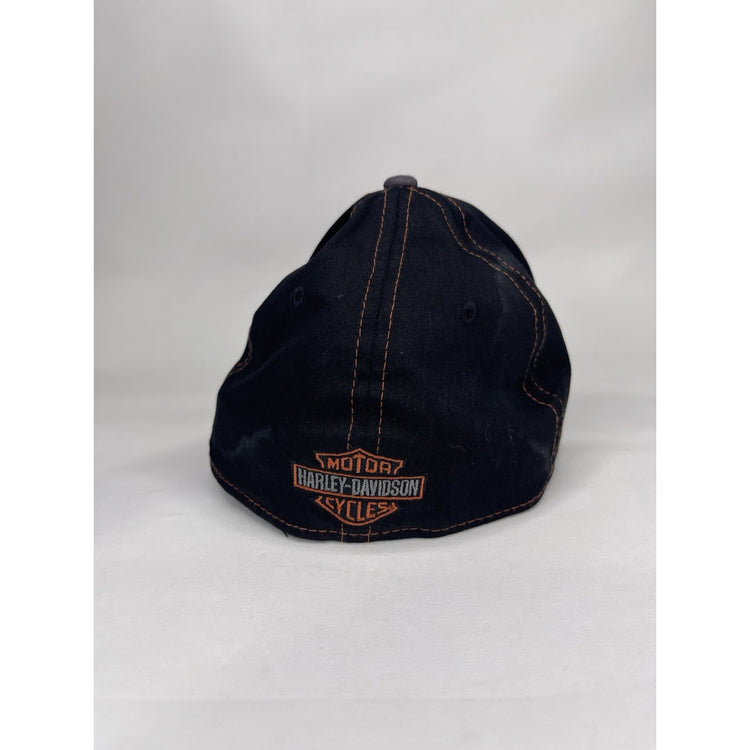 Harley-Davidson Black Men's Legendary Motorcycles 39THIRTY Baseball Cap S/M