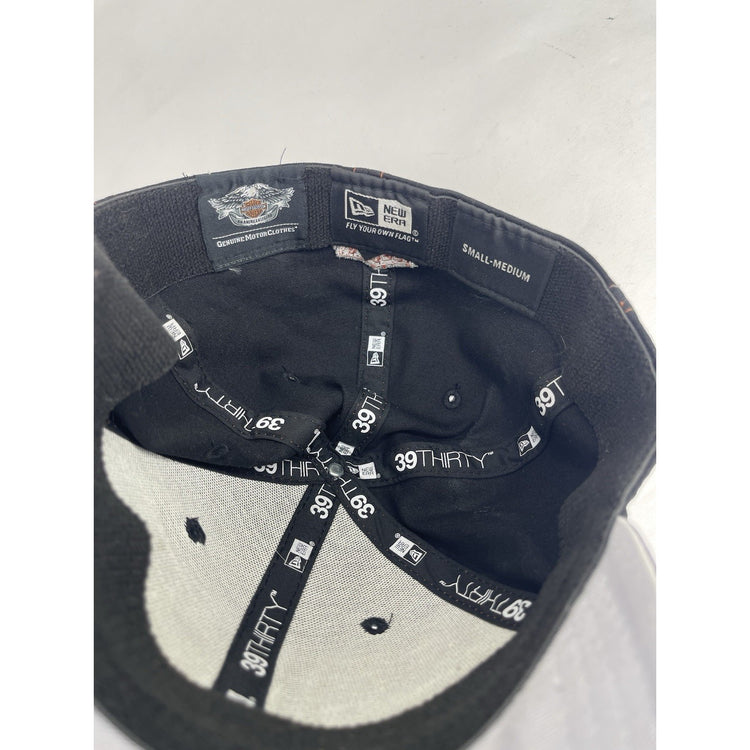 Harley-Davidson Black Men's Legendary Motorcycles 39THIRTY Baseball Cap S/M