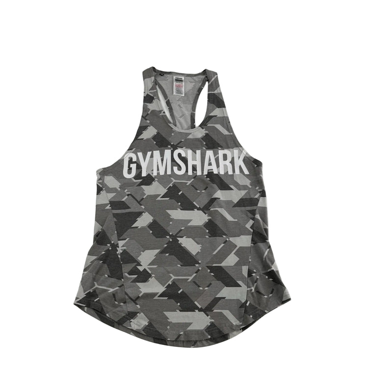 Mens Gymshark Camo Tank Top Size S