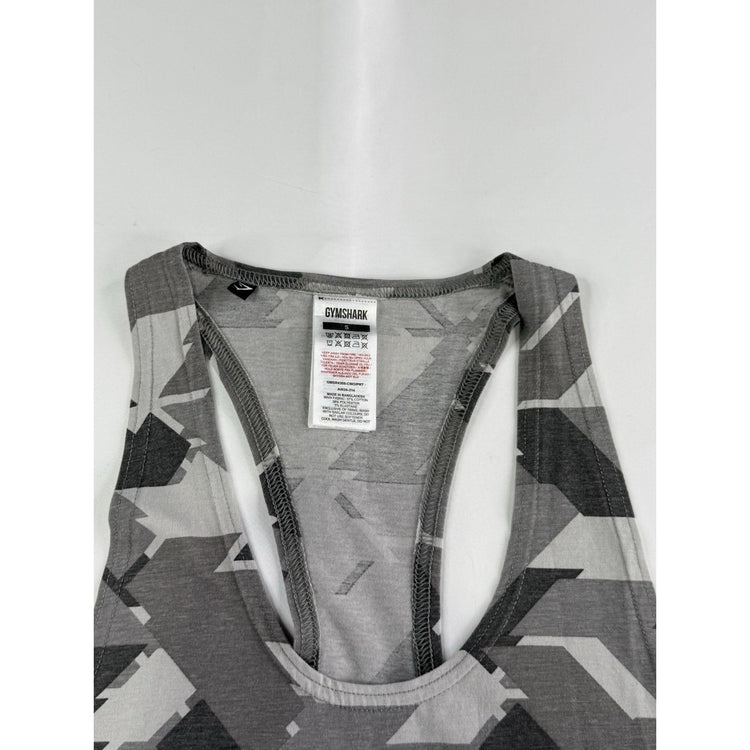 Mens Gymshark Camo Tank Top Size S