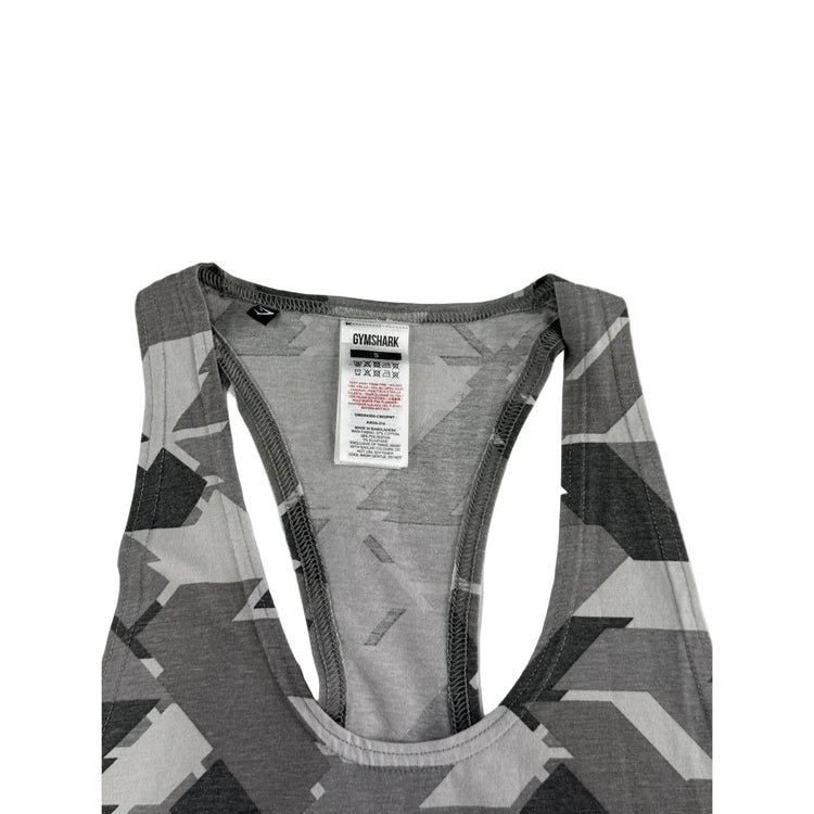 Mens Gymshark Camo Tank Top Size S