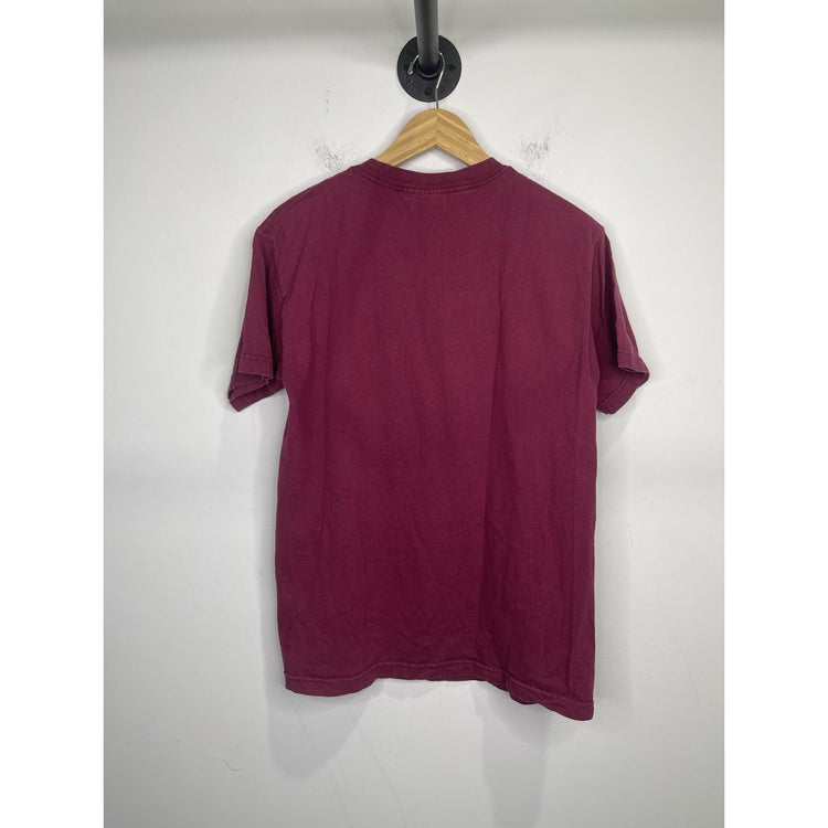 Men’s Vintage Mars Candy Distressed M&Ms World Las Vegas T-Shirt Maroon Sz M