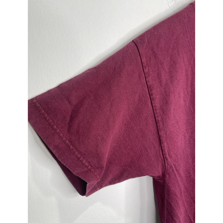 Men’s Vintage Mars Candy Distressed M&Ms World Las Vegas T-Shirt Maroon Sz M