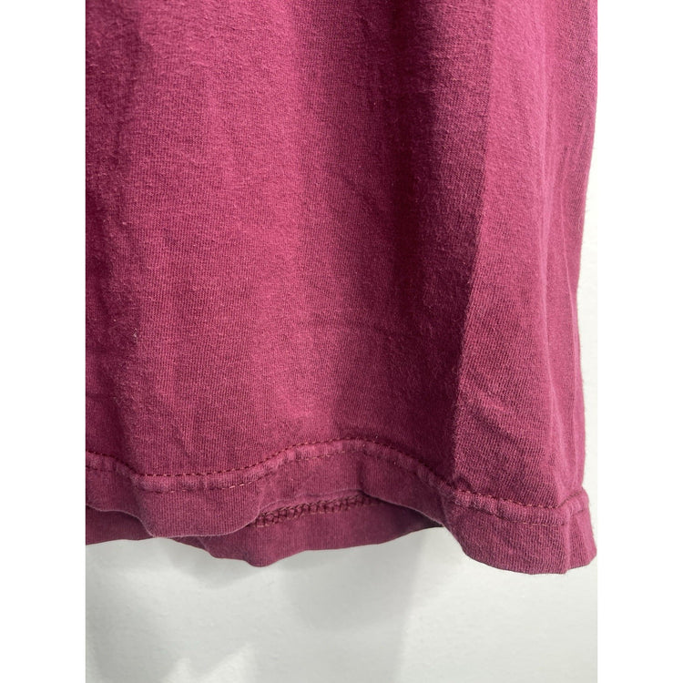 Men’s Vintage Mars Candy Distressed M&Ms World Las Vegas T-Shirt Maroon Sz M