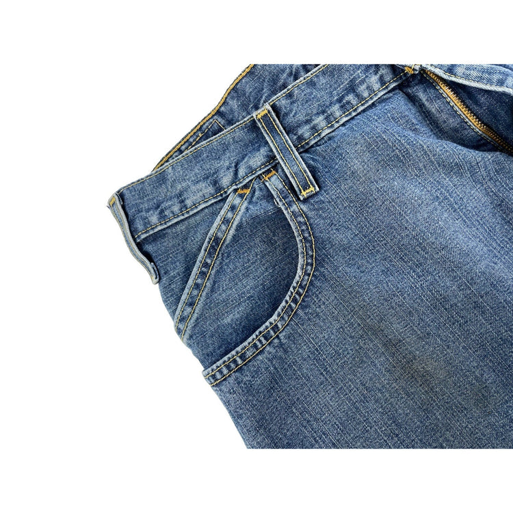 Mens Vintage Levis SilverTab Baggy Fit Blue Jeans Size 36 x 32