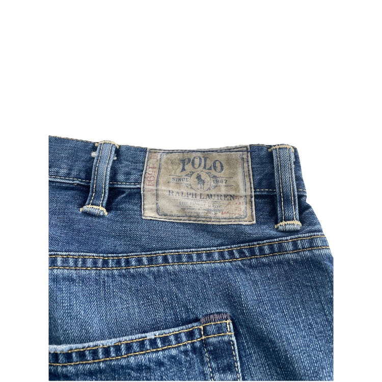 Mens Polo Ralph Lauren Size 44X34 Blue Jeans
