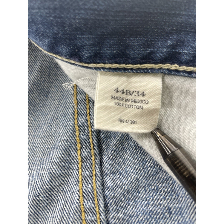 Mens Polo Ralph Lauren Size 44X34 Blue Jeans