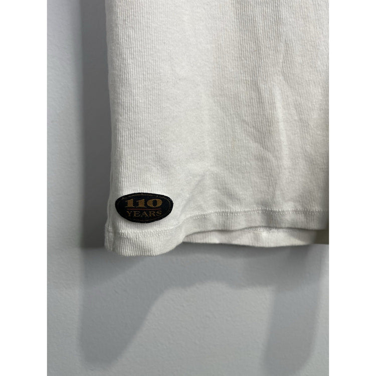 Women’s Harley-Davidson White Gold 110th Anniversary Bling Wings Tank Top Sz XS