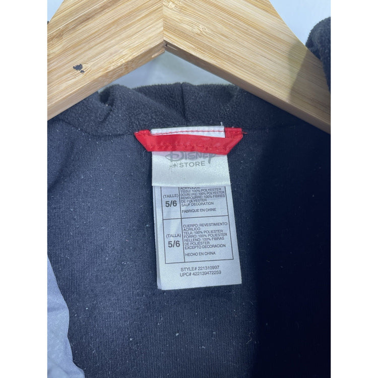 Youth VTG Marvel’s Spider-Man Red And Gray Puffer Hooded Jacket Sz 5/6