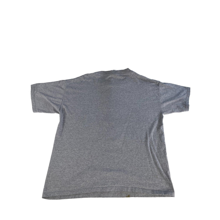 Mens Vintage 90s Logotel Grey Pillsbury Doughboys Gym T Shirt Size XL