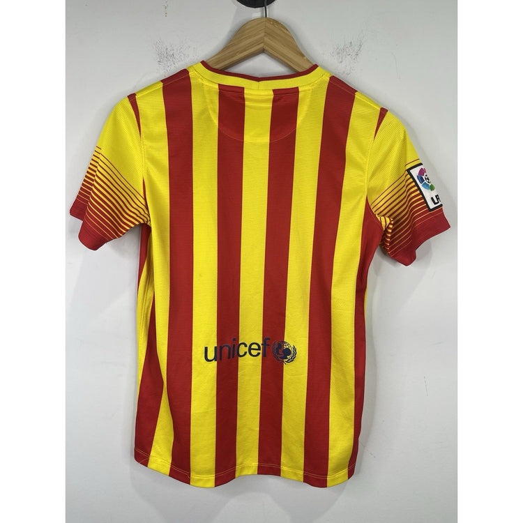 2013/14 Fc Barcelona Away Jersey Youth Large