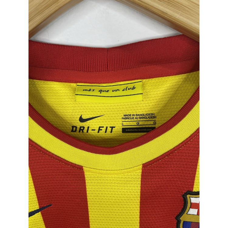 2013/14 Fc Barcelona Away Jersey Youth Large