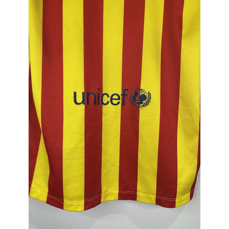 2013/14 Fc Barcelona Away Jersey Youth Large