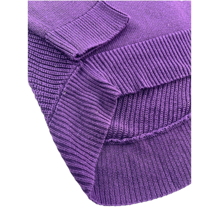 Womens Lauren Ralph Lauren Size XL Purple Knitted Sweater