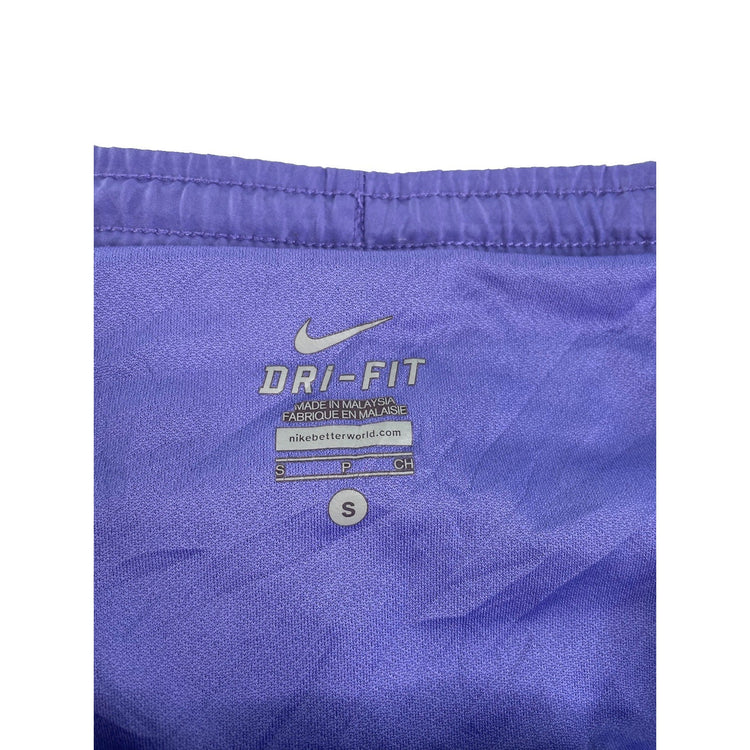 Women's Nike Dri-FIT Purple Athletic Running Shorts, Size S