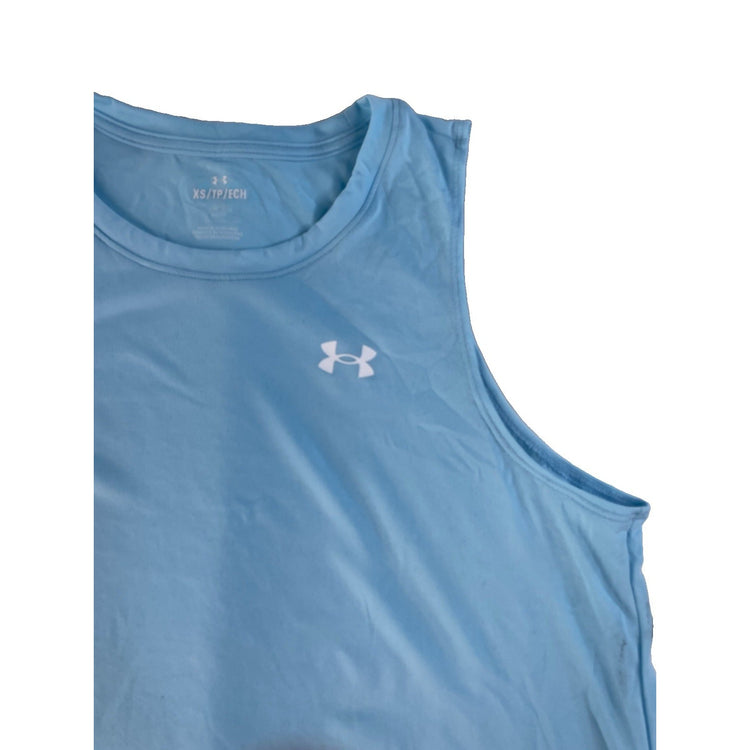 Women's Under Armour Light Blue Athletic Tank Top Size XS