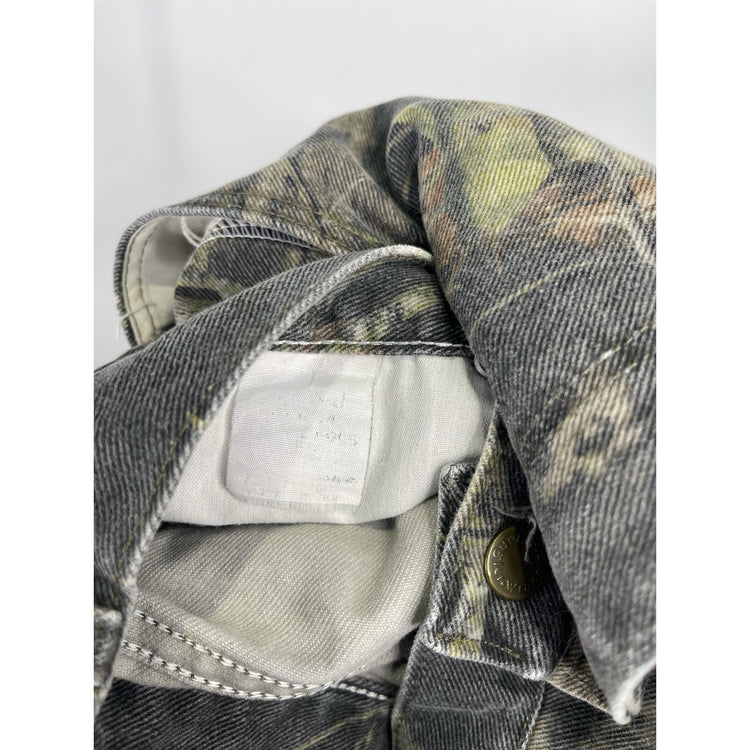Vintage Men’s Wrangler Camo Double Knee Jeans Pants Mens 37x33 Faded Camouflage