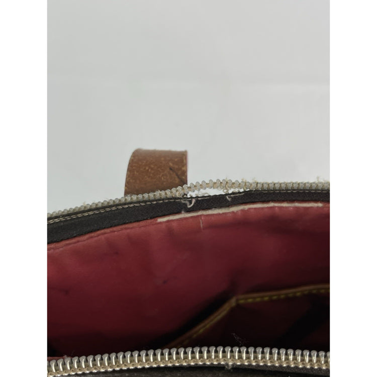 Womens Dooney & Bourne Brown Leather Handle Bag