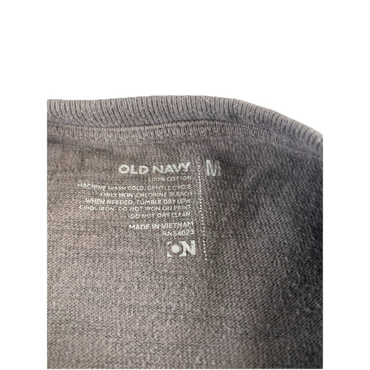 Mens Old Navy ‘Fighting 53rd’ Gray Crewneck Sweatshirt Size Medium
