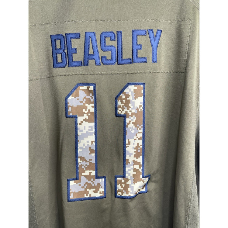Cole Beasley Jersey #11 Salute to Service Cowboys NFL Men's Size L Dri-Fit