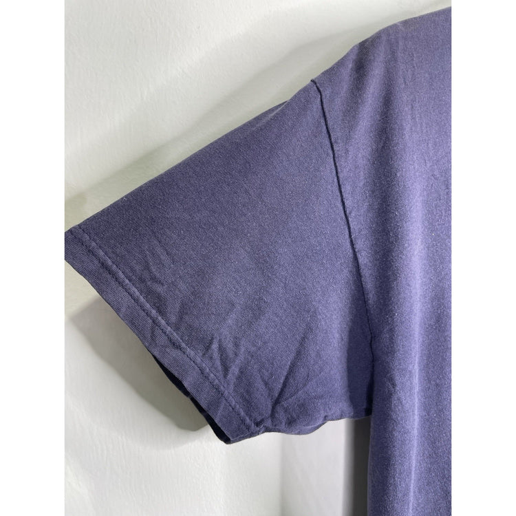 Vintage Living Epistles Christian Jesus Dark Blue Graphic T Shirt Sz Large