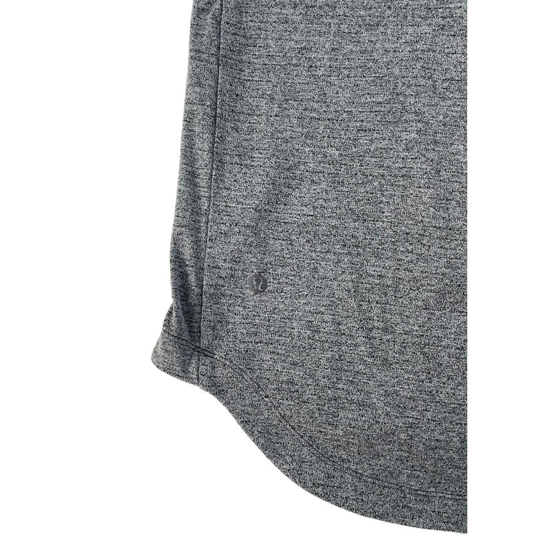 Mens Lululemon Heathered Gray Athletic Performance T-Shirt Size XL