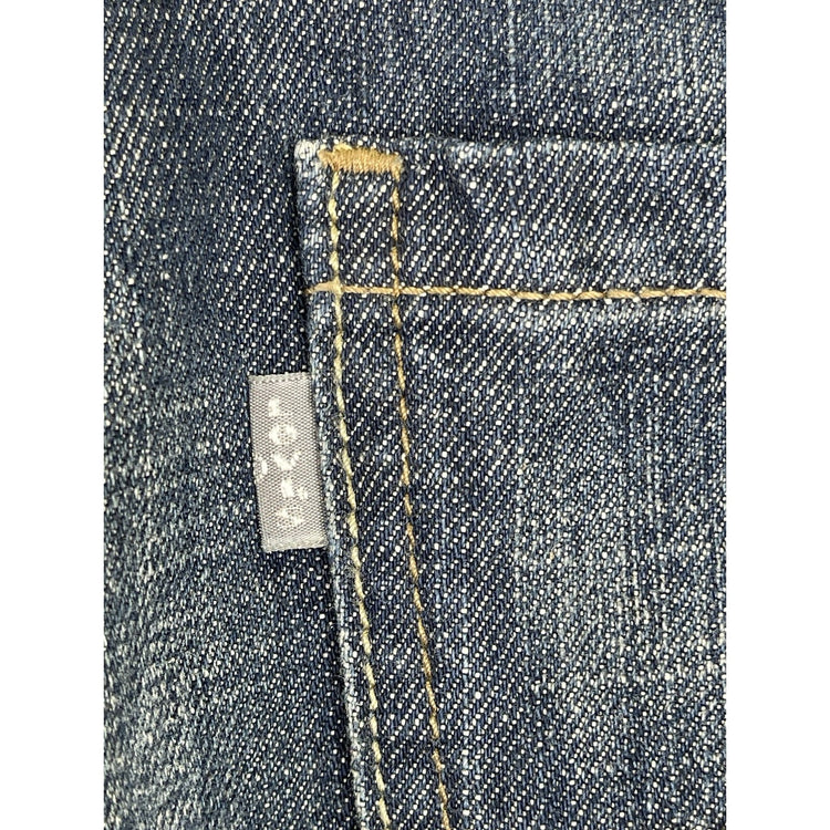 Levi's Silver Tab Mens Jeans Baggy 00's Blue Denim Wide Leg Medium Dark 38x30