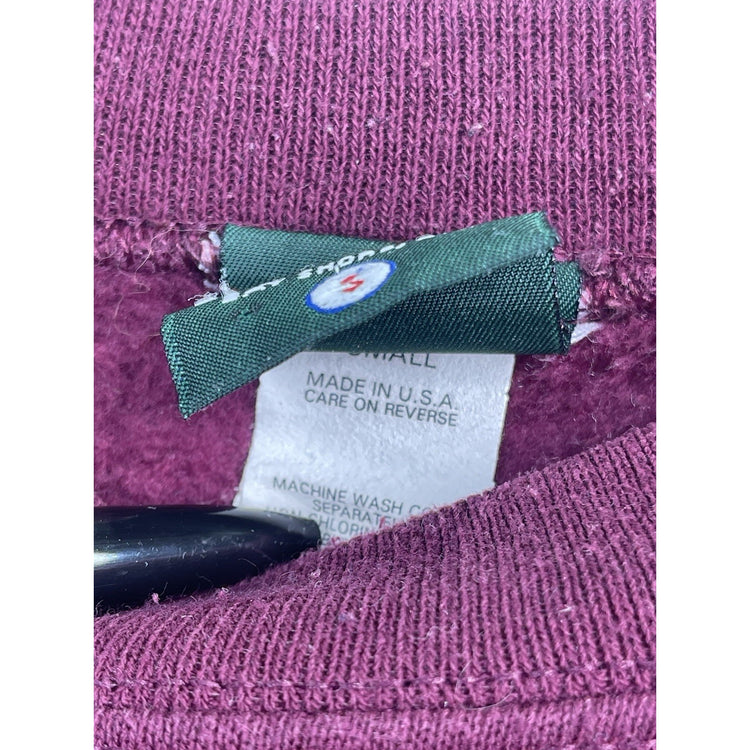 Vintage Texas A&M Maroon Pullover Sweatshirt Size Small