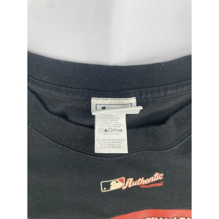 2000s Vintage Mens Black L Astros Tee “05 National League Champions”