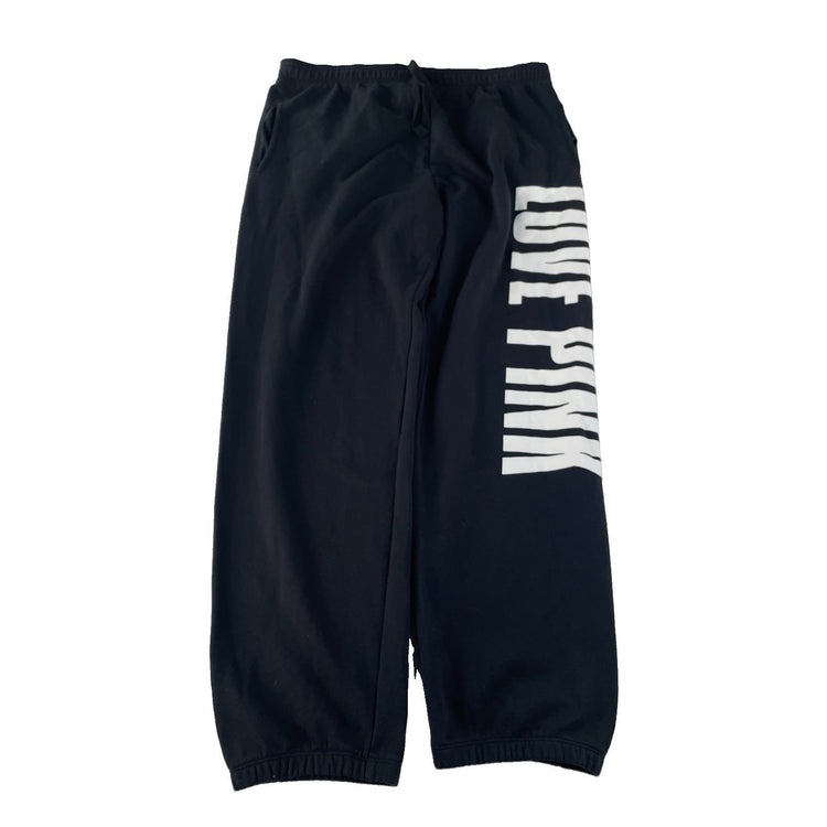 Women’s PINK Victorias Secret Black Sweatpants Size Large