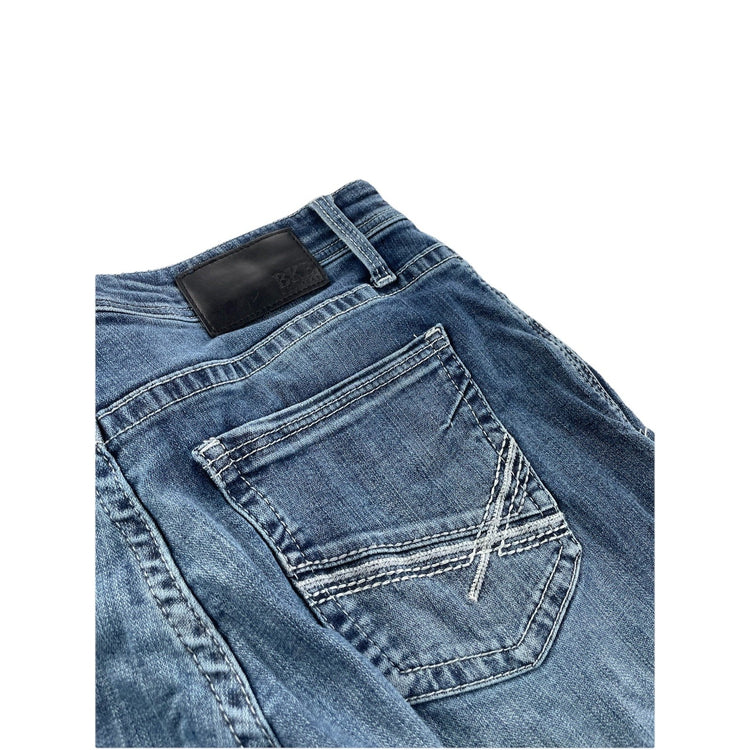 Mens BKE CLASSIC RELAXED BOOTCUT DENIM JEANS Size 32