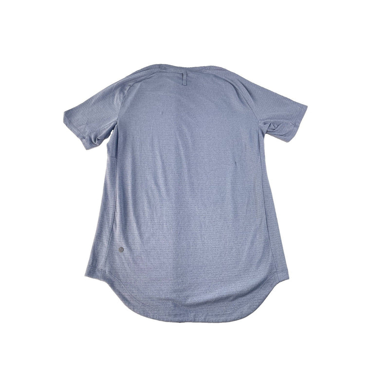 Men's Lululemon Athletica Heathered Blue Performance T-Shirt Size L
