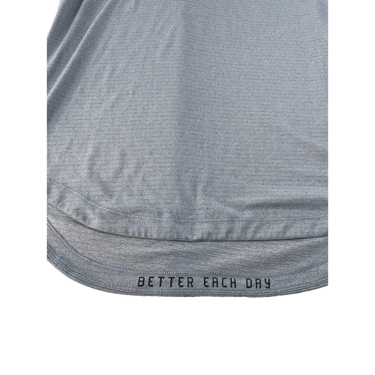 Men's Lululemon Athletica Heathered Blue Performance T-Shirt Size L