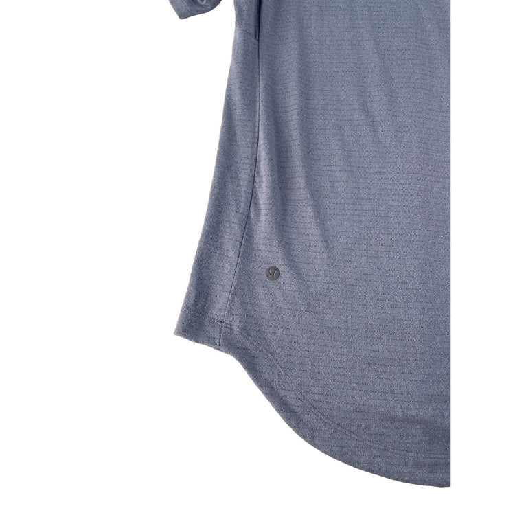Men's Lululemon Athletica Heathered Blue Performance T-Shirt Size L
