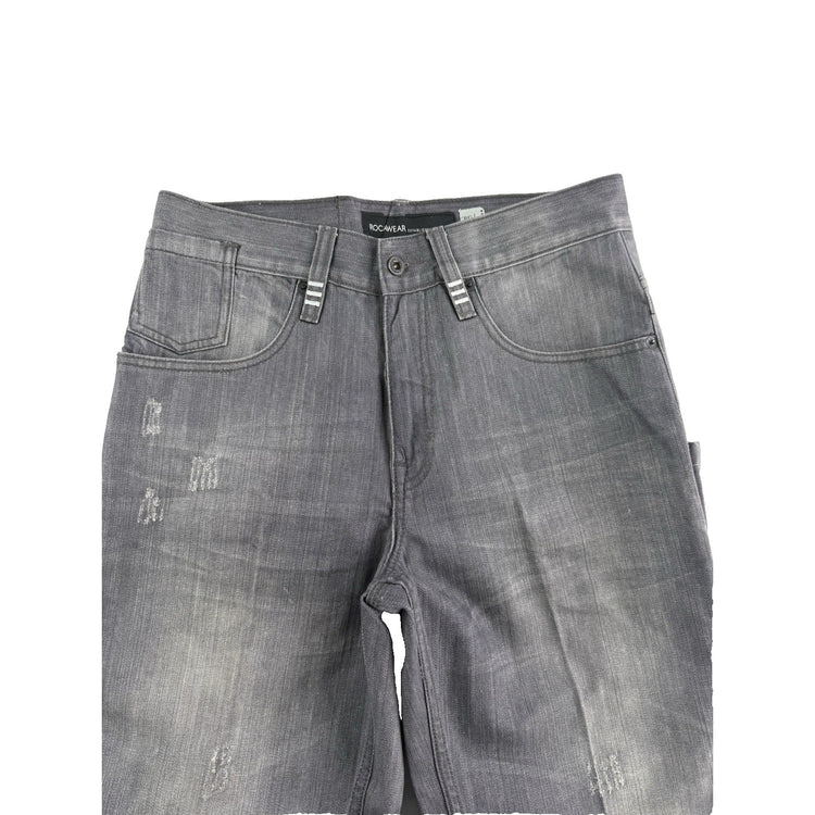 Men’s Rocawear Grey Baggy Jeans Size 32
