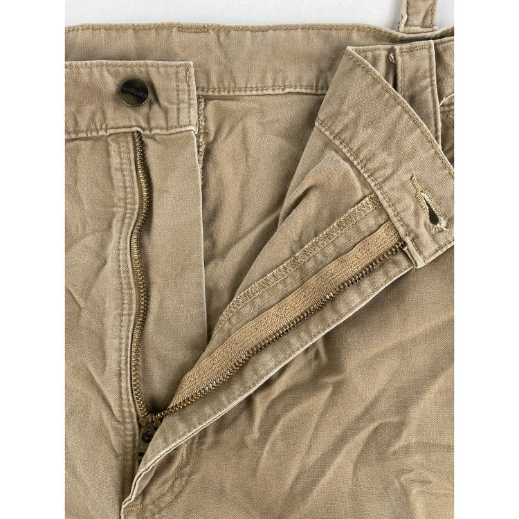 Mens Carhartt Loose Original Fit Carpenter Work Pants Size 42x30