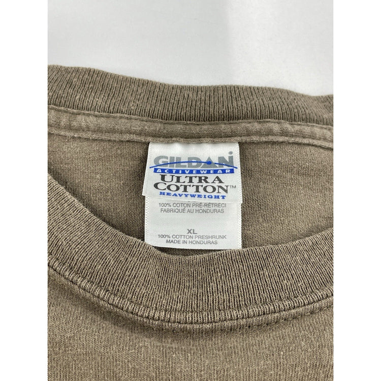 Mens Brown Xl Tee “I Still Hate George Bush”