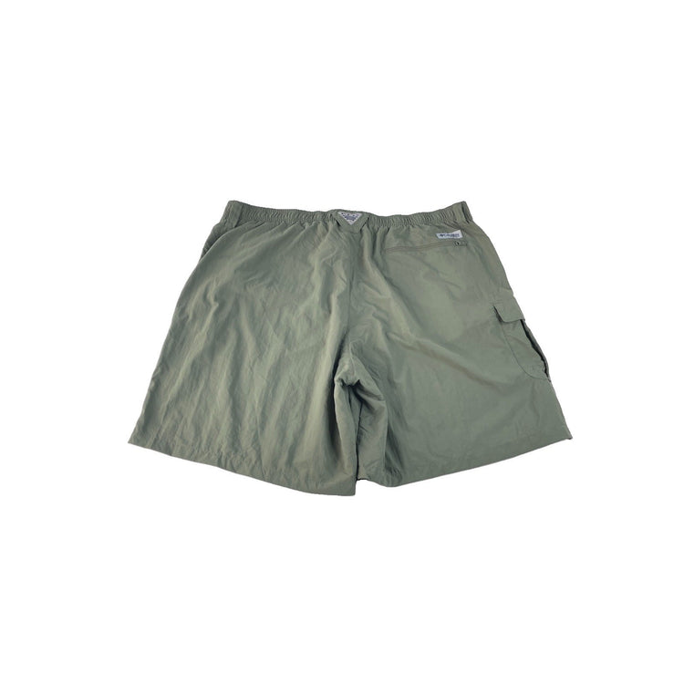 Mens Columbia PFG Green Shorts Size XL
