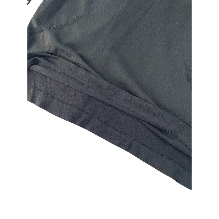 Womens Lululemon Solid Black Long Sleeve Stretch Shirt Size 8