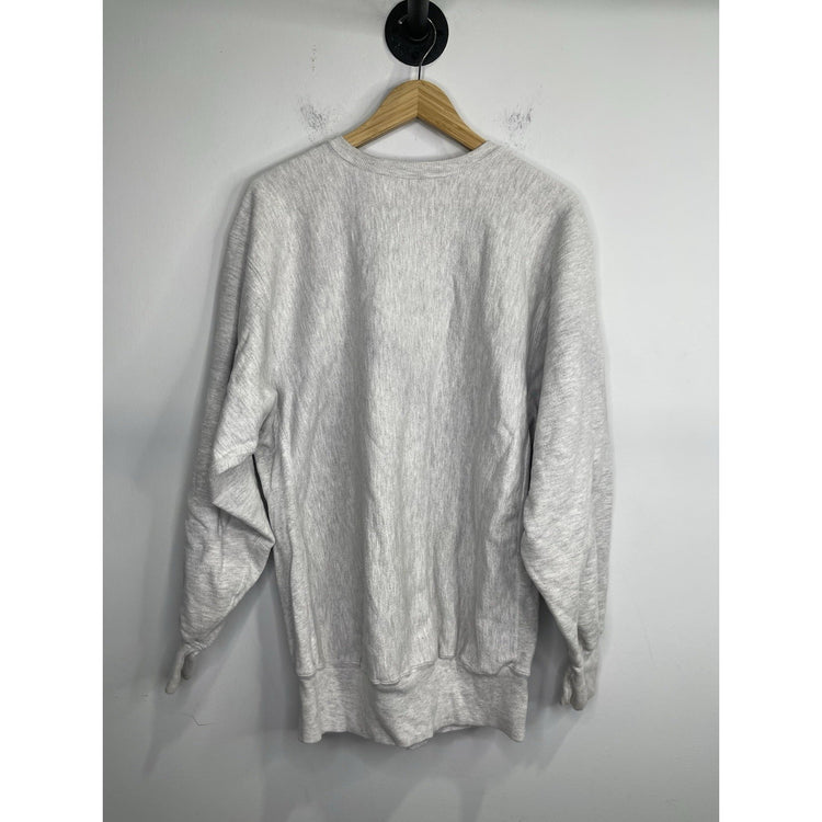 Men’s Gray Reverse Weave Champion Tag HYDAC Sweatshirt Sz 2XL