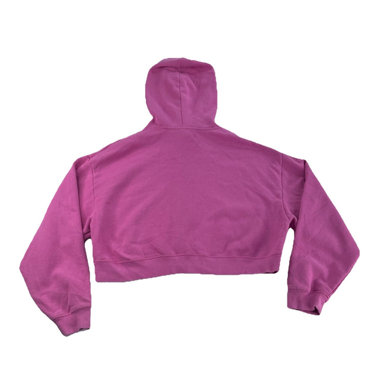 Womens Victoria’s Secret PINK Pink Cropped Hoodie Size Medium