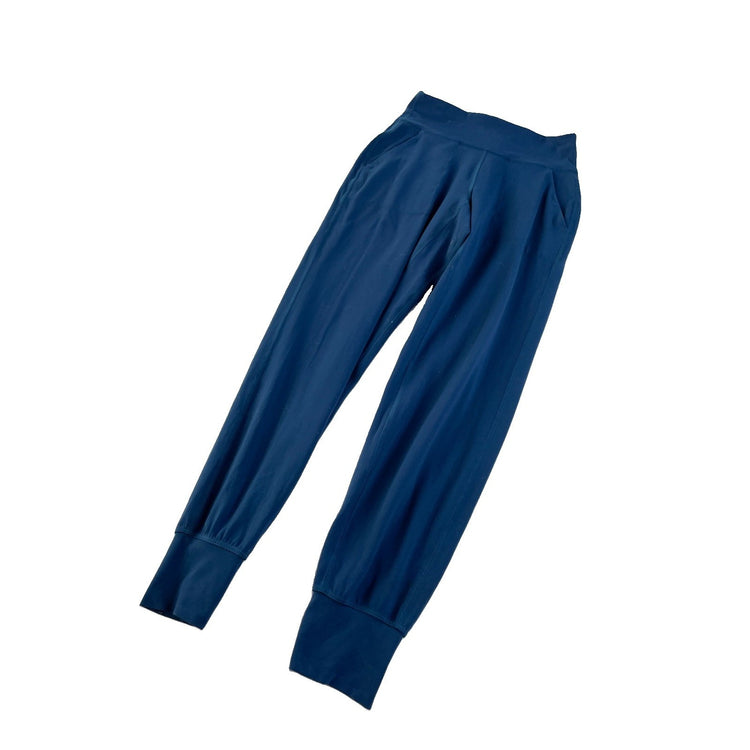 Women's Lululemon Blue Jogger-Style Pants with Pockets Size 4