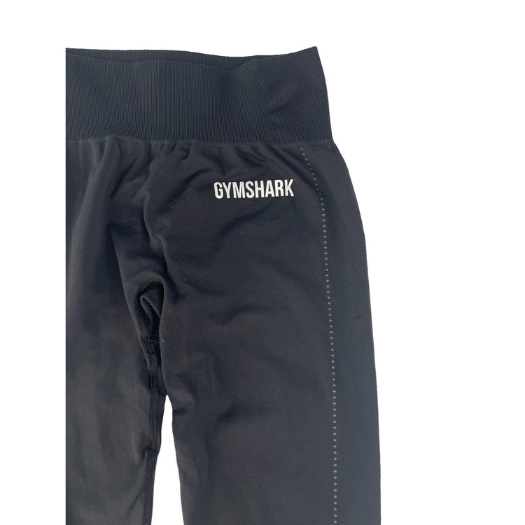 Women's Gymshark Black Seamless Leggings with Dot Detail Size S