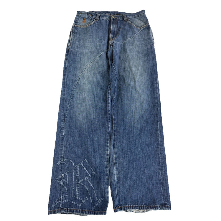 Mens Rocawear Y2k Baggy Jeans Size 38