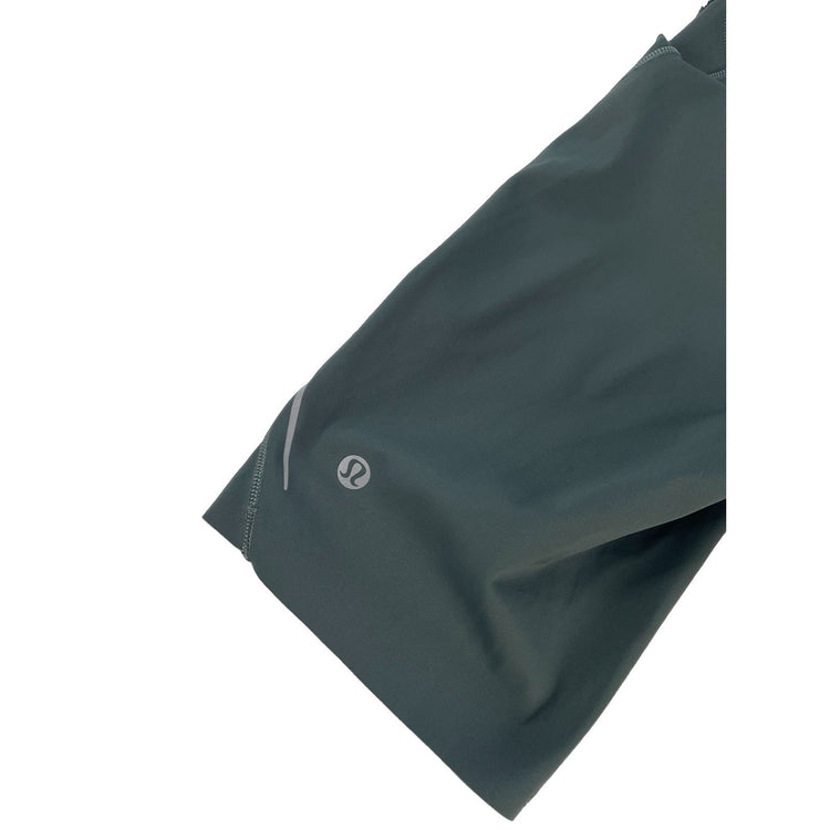 Womens Lululemon Sage Green Nulux Fast and Free Pockets Shorts Size 4