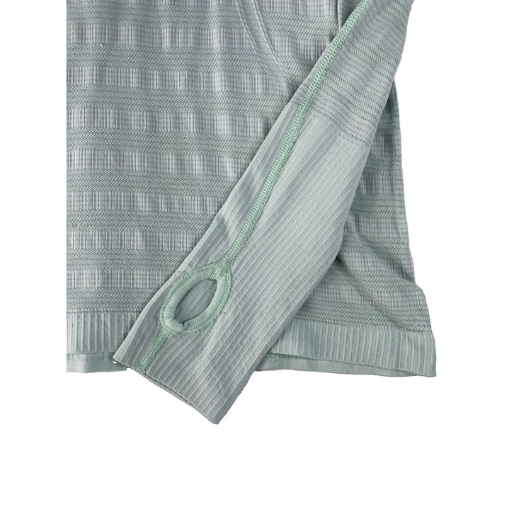 Womens Lululemon Mint Green Long Sleeve Shirt Size 6