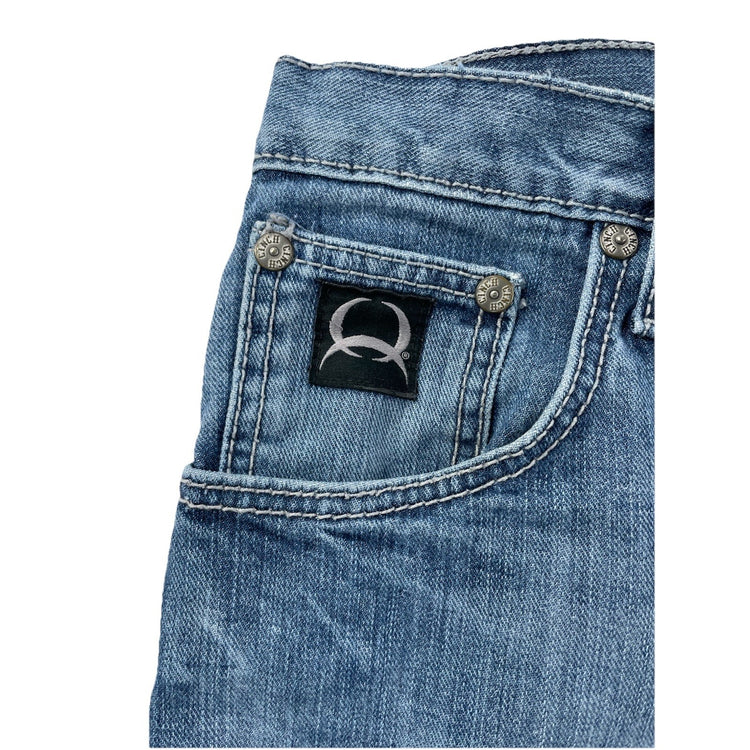 Mens Cinch Baggy Denim Blue Jeans Size 44x34
